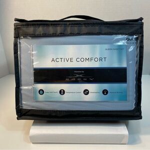 SHEEX Active Comfort Queen Sheet Set - Blue Sky